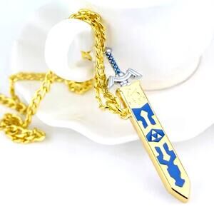 Zelda Master Sword Necklace Tears of the Kingdom Valentine's Day Birthday Gift